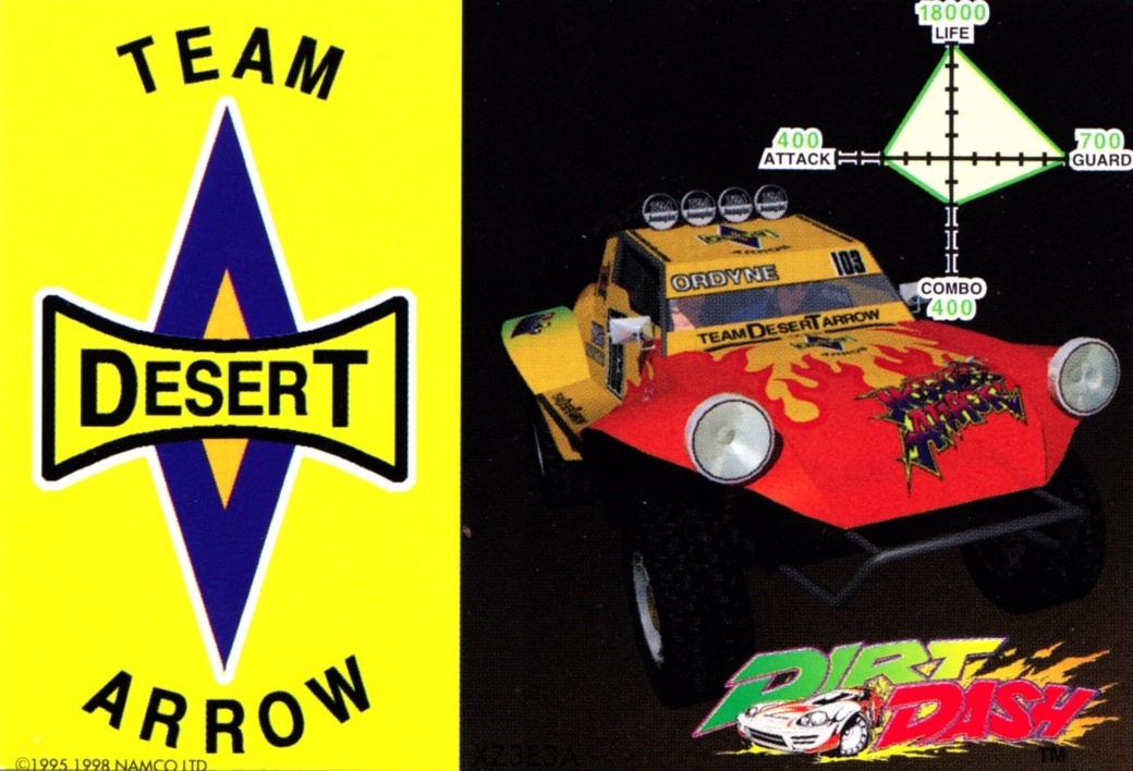 アニメ系CD　ダートダッシュ アーケードサウンドトラック015 DIRT DASH arcade soundtrack 015 (1998) MP3 - Download DIRT